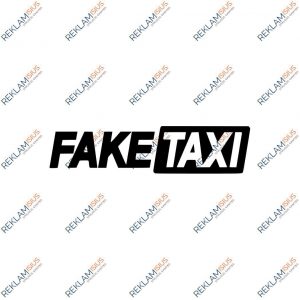 Automobilio lipdukas “Fake TAXI”