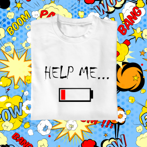 Marškinėliai "HELP ME..."