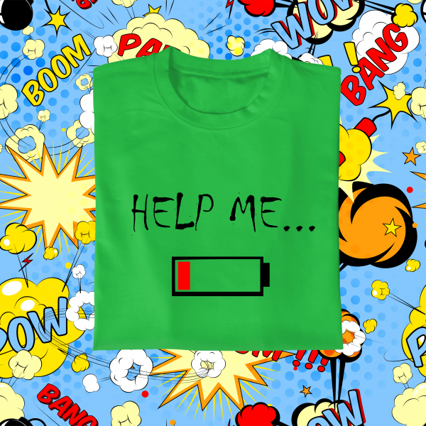 Marškinėliai "HELP ME..."