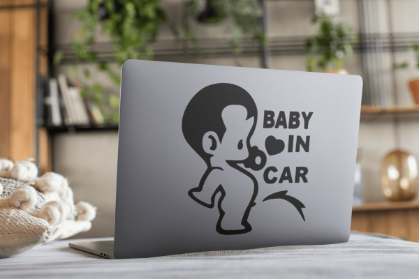 Automobilio lipdukas “Baby in car”
