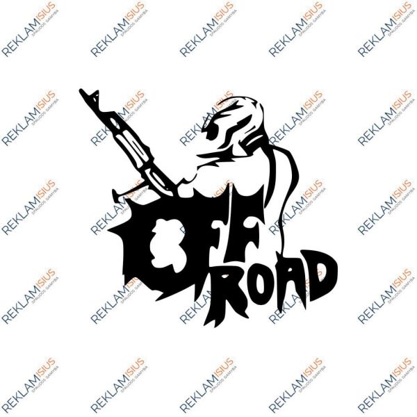 Automobilio lipdukas “Off road”