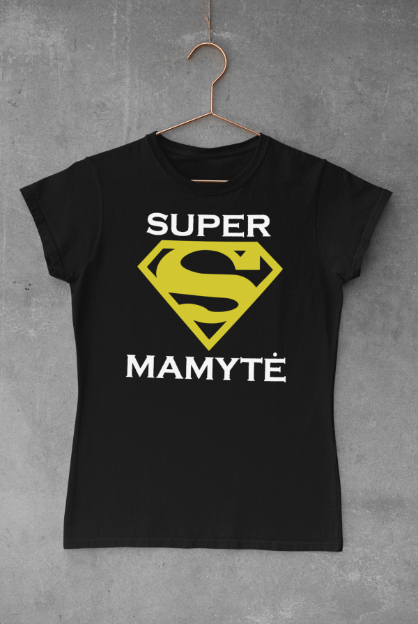 Moteriški marškinėliai "SUPER MAMYTĖ S"