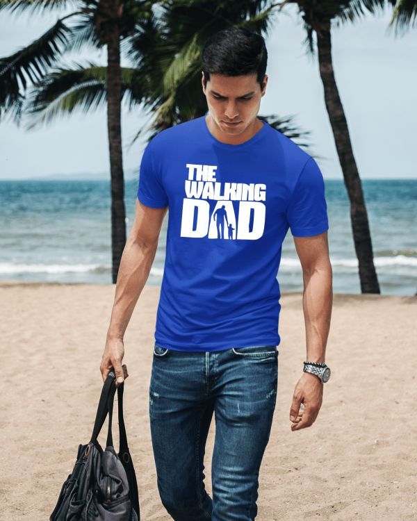 Marškinėliai tėčiui "The walking DAD"