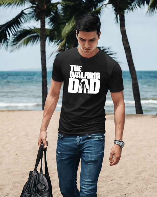 Marškinėliai tėčiui "The walking DAD"