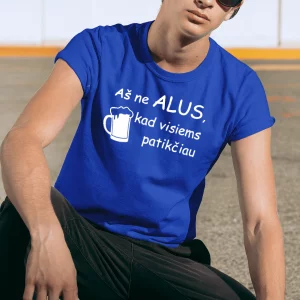 Marškinėliai vyrui "Aš ne alus, kad visiems patikčiau"
