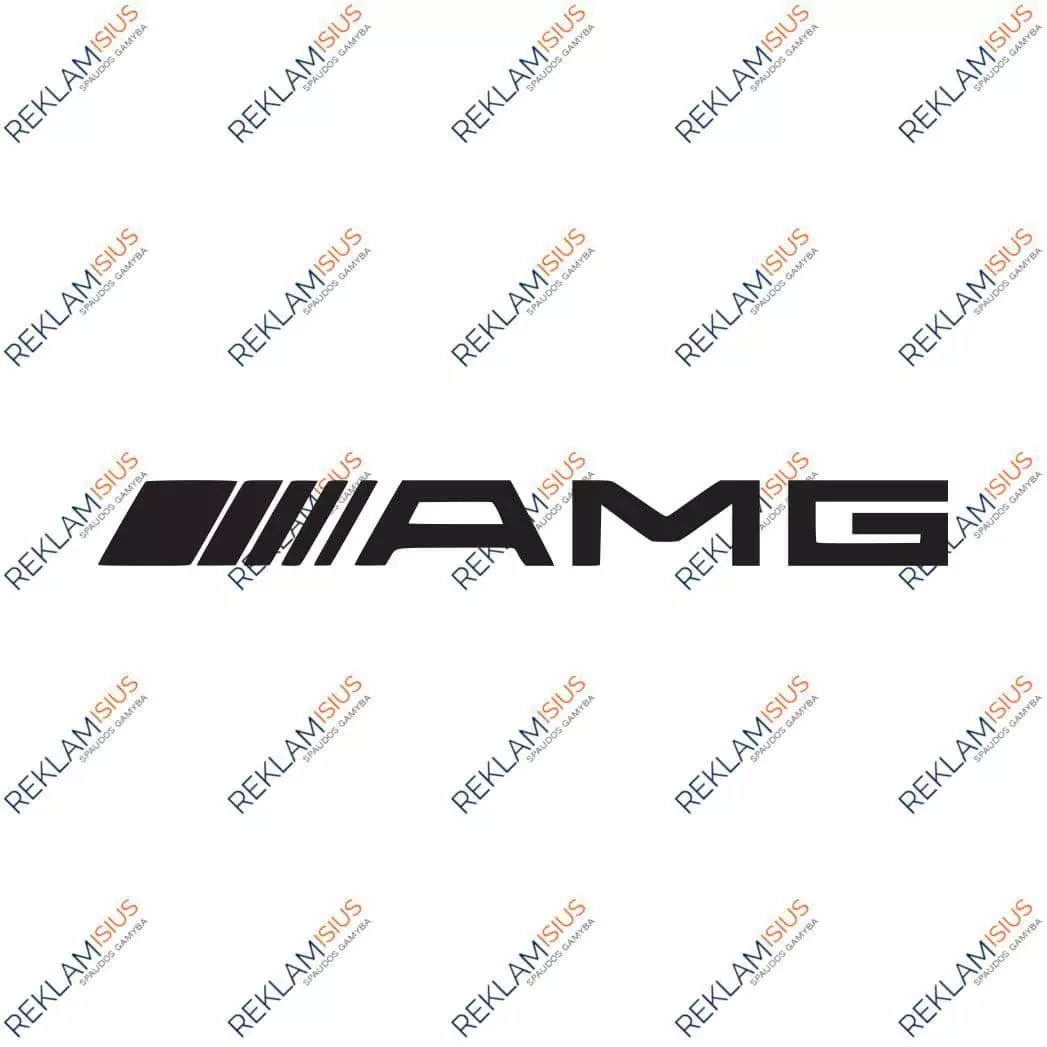 Automobilio lipdukas “AMG”