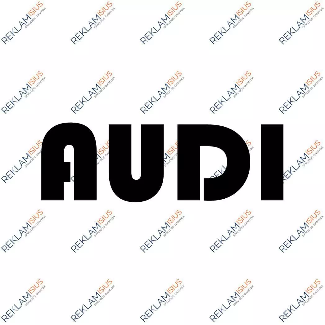 Automobilio lipdukas “AUDI 3”