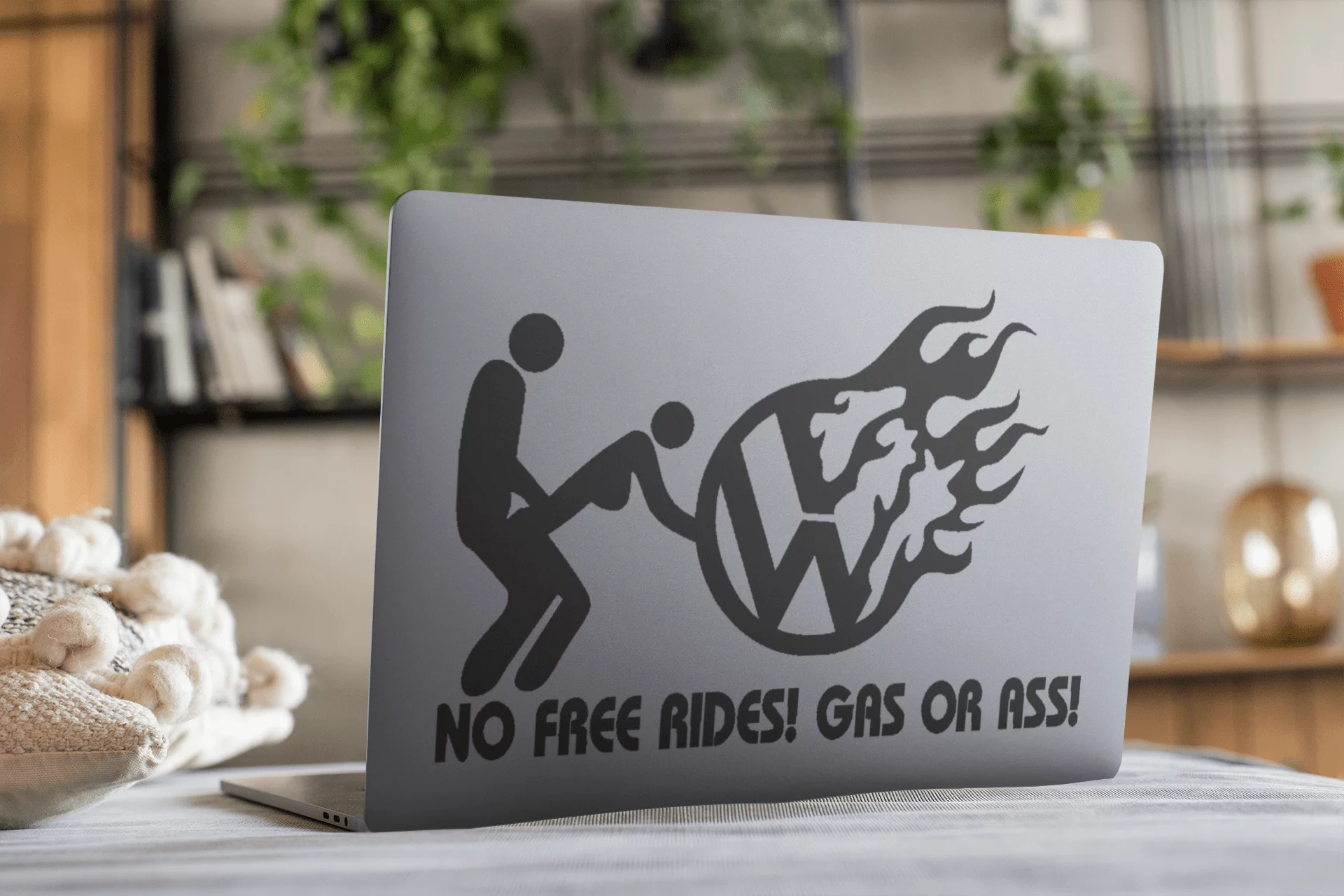 Automobilio lipdukas “Gas or Ass”