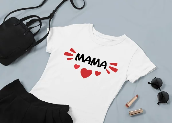Moteriški marškinėliai "MAMA"